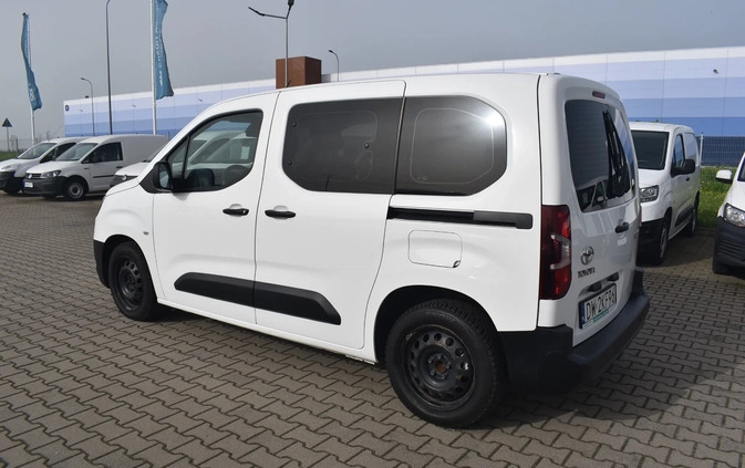 Toyota Proace City Verso cena 76100 przebieg: 89654, rok produkcji 2020 z Siemianowice Śląskie małe 704